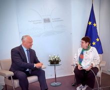 Igor Dodon s-a întâlnit cu președinta APCE, Petra Bayr