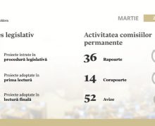 Bilanțul activității legislative în luna martie 2026: Parlamentul a adoptat 21 de acte normative