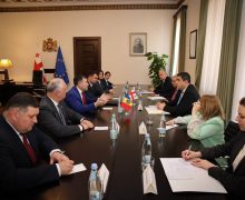 Deputații PSRM s-au întâlnit cu președintele Parlamentului Georgiei