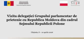 Parlamentul va găzdui vizita deputaților polonezi din Grupul de prietenie cu țara noastră