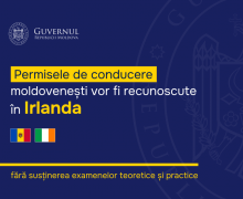Permisele de conducere moldovenești vor fi recunoscute în Irlanda