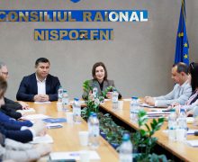 Maia Sandu, la Nisporeni: întâlniri cu cetățenii și autoritățile locale