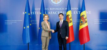 Mihai Popșoi a discutat la MAE cu șefa diplomației Uniunii Europene, Kaja Kallas
