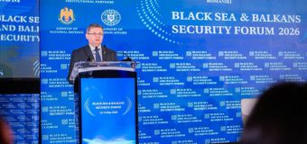 Igor Grosu a participat la Forumul de securitate din regiunea Mării Negre și a Balcanilor, desfășurat la București