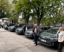 Un lot de cinci automobile noi a fost distribuit pentru structurile teritoriale de asistență psihopedagogică