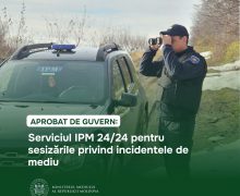 Guvernul a aprobat serviciul IPM 24/24 pentru sesizările privind incidentele de mediu