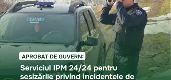 Guvernul a aprobat serviciul IPM 24/24 pentru sesizările privind incidentele de mediu