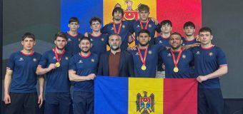 9 medalii obținute de sportivii moldoveni la Campionatul European de lupte MMA