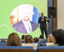 Vladimir Bolea, la evenimentul de prezentare a campaniei „Fii pe val” la Comrat: Rolul nostru este să asigurăm condițiile necesare pentru creșterea economică a regiunii