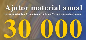 CNAS a finanțat ajutorul material de 30 mii lei pentru veteranii celui de-al Doilea Război Mondial