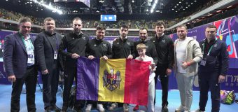 Selecționata masculină de tenis de masă a Republicii Moldova și-a încheiat parcursul la Campionatul Mondial din Londra