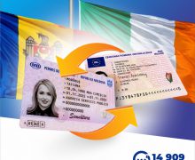 Cetățenii Republicii Moldova vor putea să-și preschimbe permisul de conducere moldovenesc cu unul irlandez