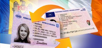 Cetățenii Republicii Moldova vor putea să-și preschimbe permisul de conducere moldovenesc cu unul irlandez