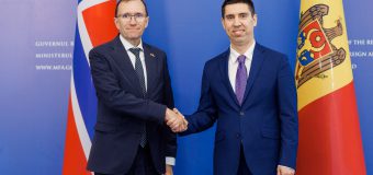 Mihai Popșoi a avut o întrevedere cu omologul său norvegian, Espen Barth Eide