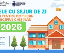 Tabere cu sejur de zi pentru copiii din Capitală