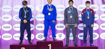 Bronz pentru echipa națională de lupte la Campionatul European U-17