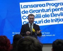 Start perioadei de depunere a proiectelor pentru Consiliile Elevilor și Grupurile de Inițiativă ale tinerilor din Chișinău