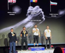 Sportivul Daniel Procopciuc – dublu campion european la Campionatul European de Armwrestling