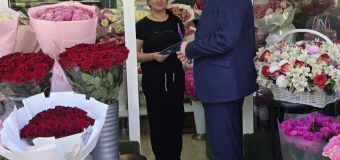 SFS a desfășurat acțiuni de informare a comercianților de flori în contextul încheierii anului școlar