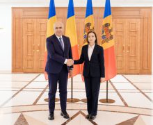 Maia Sandu l-a primit pe Prim-ministrul României, Ilie Bolojan, la Chișinău
