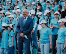 Alexandru Munteanu a participat la „Marele Cor al Copiilor”
