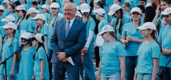 Alexandru Munteanu a participat la „Marele Cor al Copiilor”
