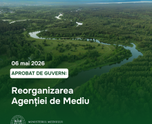 Reorganizarea Agenției de Mediu – aprobată de Guvern