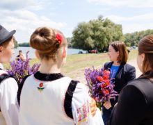 De Ziua Nistrului, șefa statului a participat la Festivalul „Dansul Vetrelor Nistrene” din Ștefan Vodă