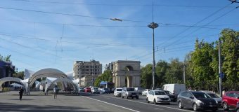 Trafic rutier sistat în centrul Capitalei în contextul marcării Zilei Europei
