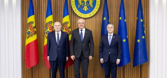 Premierul Alexandru Munteanu, în discuții cu oficialii OSCE