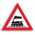 Mecanicul unui tren a fost nevoit să aplice frânarea de urgență, după ce un automobil a pătruns pe calea ferată