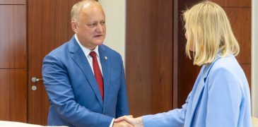 Igor Dodon a discutat cu candidata Țărilor de Jos pentru funcția de Secretar General adjunct al Consiliului Europei