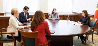 Maia Sandu s-a întâlnit cu misiunea FMI aflată în țara noastră