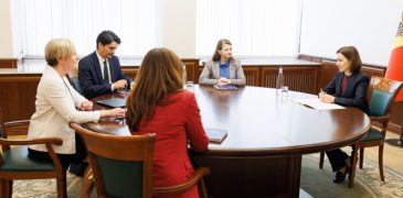 Maia Sandu s-a întâlnit cu misiunea FMI aflată în țara noastră