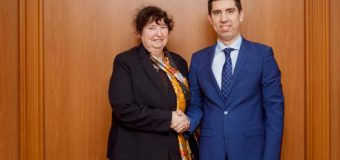 Mihai Popșoi a avut o întrevedere de rămas-bun cu ambasadoarea Austriei în Republica Moldova