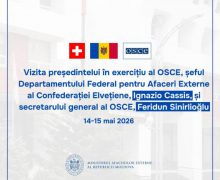 Președintele în exercițiu al OSCE și secretarul general al organizației, în vizită la Chișinău