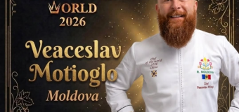 Moldova pe scena gastronomiei mondiale: Veaceslav Mitioglo concurează la Chef of the World 2026