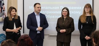 Primăria Chișinău a lansat ediția 2026 a Programului Municipal de Educație Antreprenorială