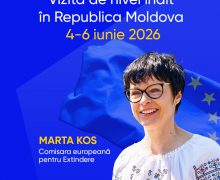 Marta Kos vine în Republica Moldova