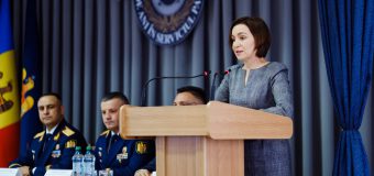 Maia Sandu, la ceremonia dedicată celor 24 ani de activitate a CNA: CNA a fost în prima linie a eforturilor de a destructura rețelele din spatele activităților criminale