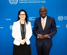 Natalia Plugaru a avut o întrevedere cu Directorul General al Organizației Internaționale a Muncii
