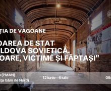 Expoziția de vagoane „Teroarea de stat în Moldova sovietică. Amploare, victime și făptași” va avea loc la Chișinău și Bălți în perioada 12 iunie – 6 iulie 2026