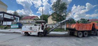 Primăria Chișinău a început reparația integrală a carosabilului pe str. Ștefan cel Mare și Sfânt din comuna Bubuieci