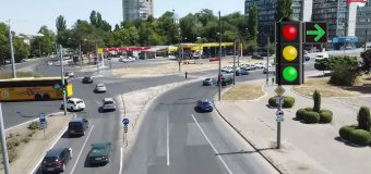 Bulevardul Gagarin din Chișinău continuă a fi modernizat