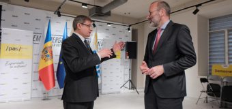 Igor Grosu a discutat cu președintele Partidului Popular European