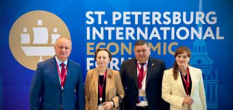 O delegație a PSRM participă la Forumul Economic Internațional de la Sankt Petersburg