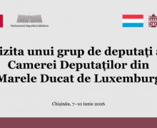 O delegație parlamentară din Luxemburg efectuează o vizită în Republica Moldova