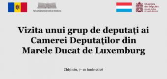 O delegație parlamentară din Luxemburg efectuează o vizită în Republica Moldova