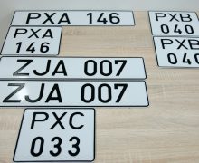 Circa 1000 de vehicule cu plăci de model neutru au fost înregistrate la ASP din Tiraspol și Rîbnița în prima jumătate de an
