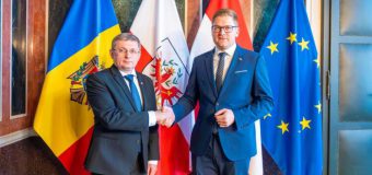 Igor Grosu, în Austria: Suntem gata să dezvoltăm cooperarea dintre parlamentele noastre